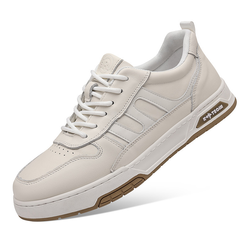 Men's White Casual Soft-Soled Sneakers